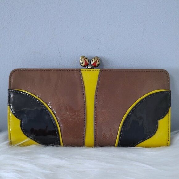 Anna Sui ladybug butterfly wallet EUC - Picture 4 of 12